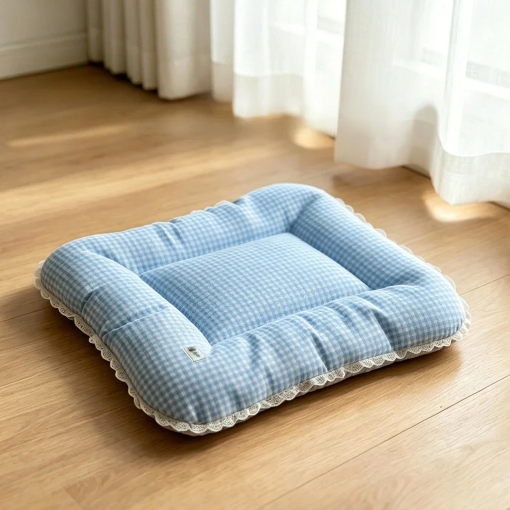 Ruffle Edge Pet Mattress image 1