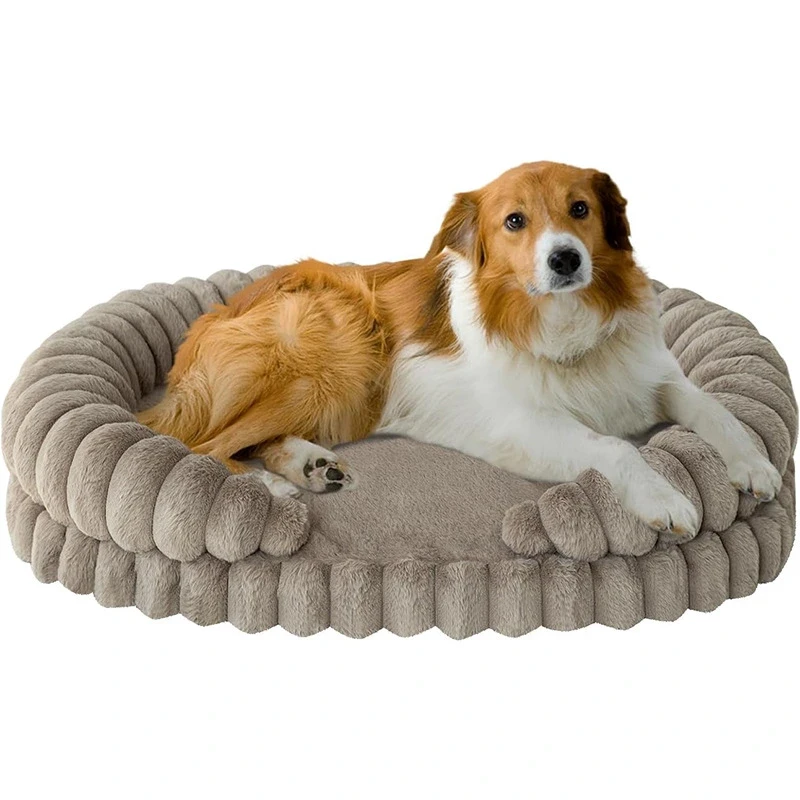 Faux Fur Sofa Pet Bed image 1