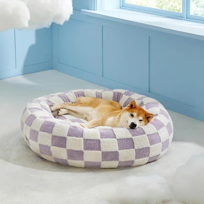 Round Bolster Pet Bed