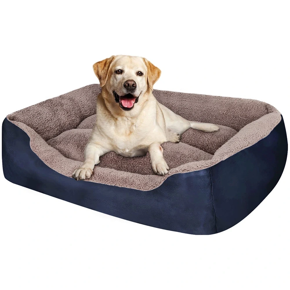 Sherpa Bolster Pet Bed