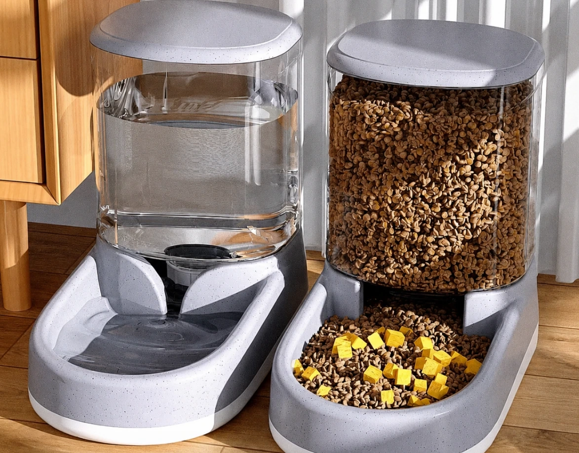 3.5L Automatic Pet Feeder and Water Dispenser