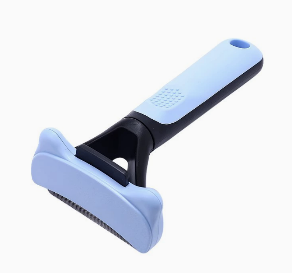 Self-Cleaning Slicker Brush with Anti-Slip Handle
