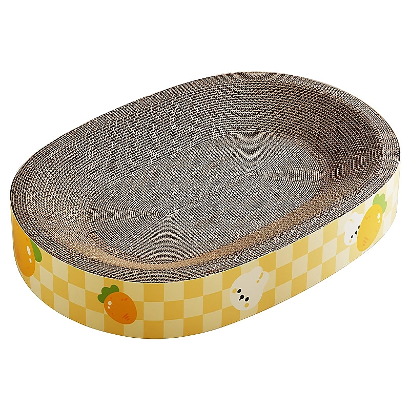 Oversized Corrugated Cat Scratcher Bed - Model MZBJH010