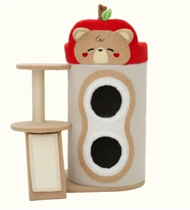 Cartoon Cat Tower House - Model MPJJH010