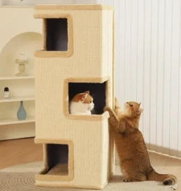 Stacked Cat Condo Tower - Model MPJJH013