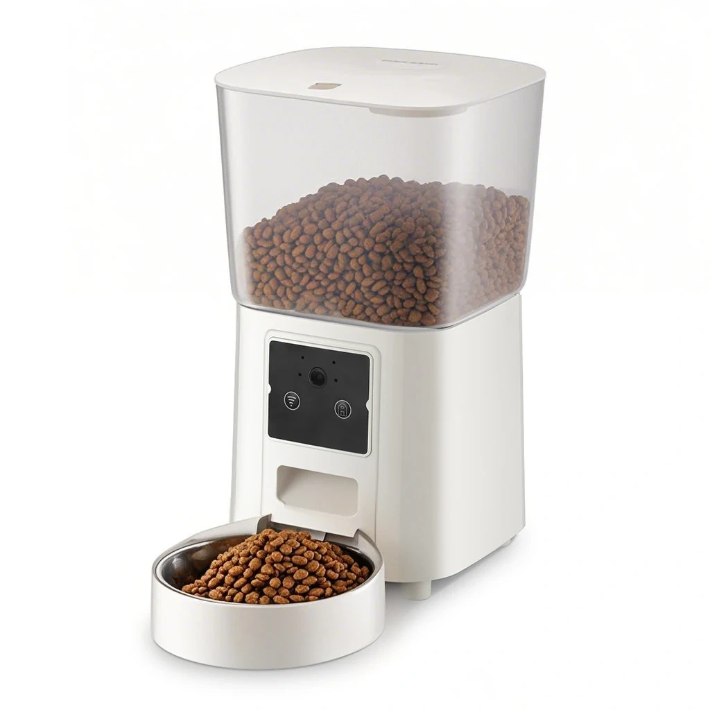 Smart Automatic Pet Feeder with Camera - Model WSQ004