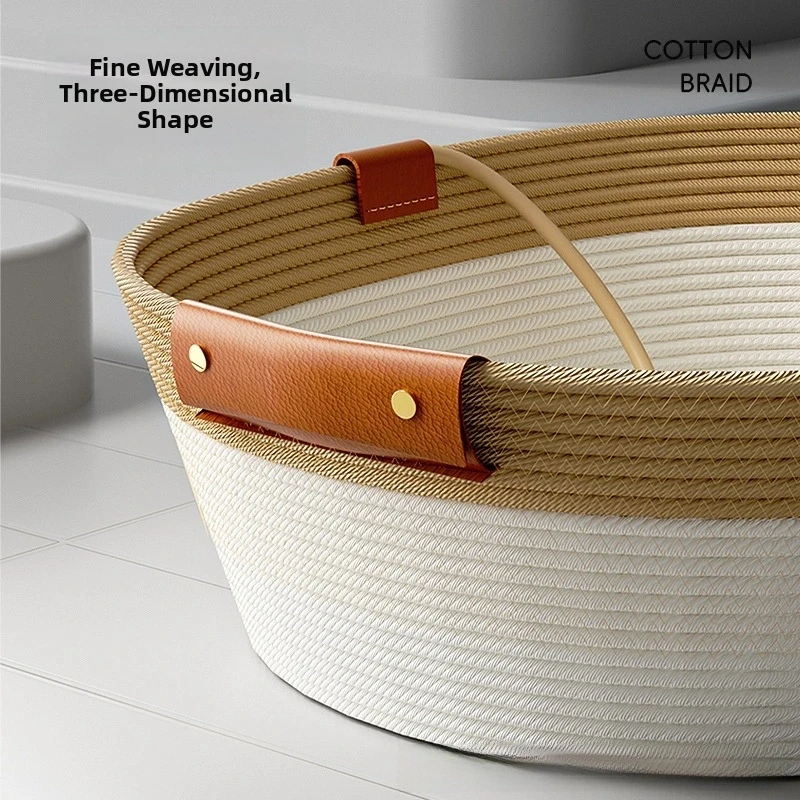 Cotton Rope Cat Basket image 1