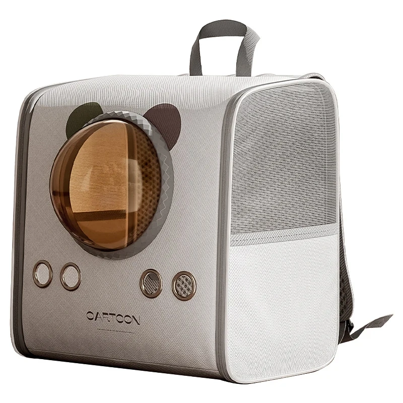 PU Backpack Pet Carrier - Model JHCB005