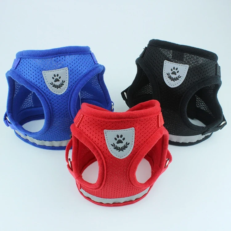 Breathable Reflective Dog Harness - Model XBJH002 image 1